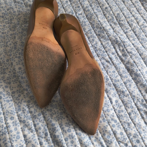 Cole Haan Two Toned Pointed Heels - Picture 4 of 4